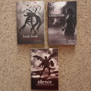 Hush, Hush Crescendo & Silence by Becca Fitzpatrick Book Series